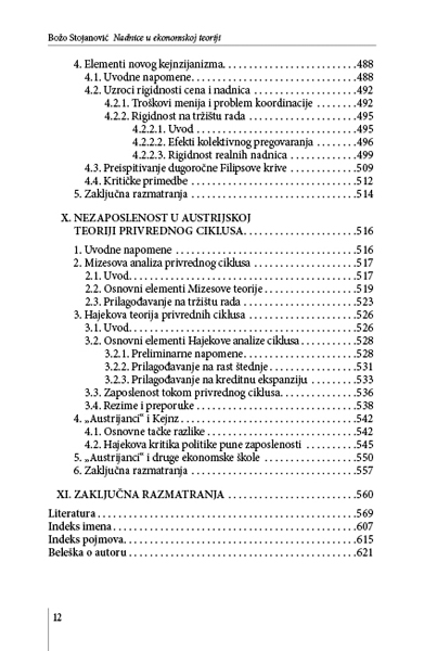 НАДНИЦЕ У ЕКОНОМСКОЈ ТЕОРИЈИ II
