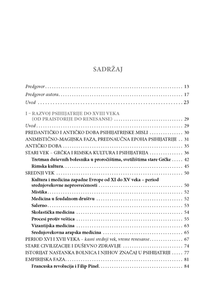 ИСТОРИЈСКИ РАЗВОЈ ПСИХИЈАТРИЈЕ